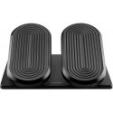 Ergonominen jalkatuki, FOOTPODIUM musta, muovinen, ULTRADESK Ergonominen jalkatuki, FOOTPODIUM musta, muovinen, ULTRADESK