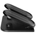 Ergonomiline jala tugi, FOOTPODIUM must, plastmassist, ULTRADESK