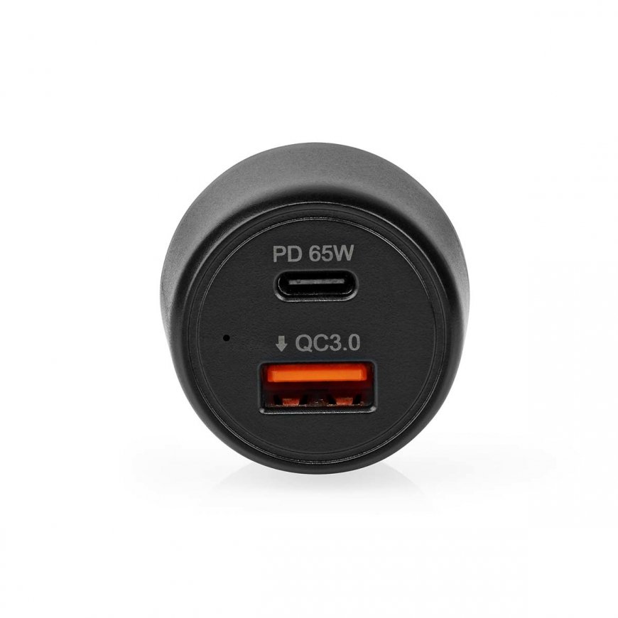 Nedis Car Charger Älypuhelin musta Tupakansytytin Pikalataus Auto – 2