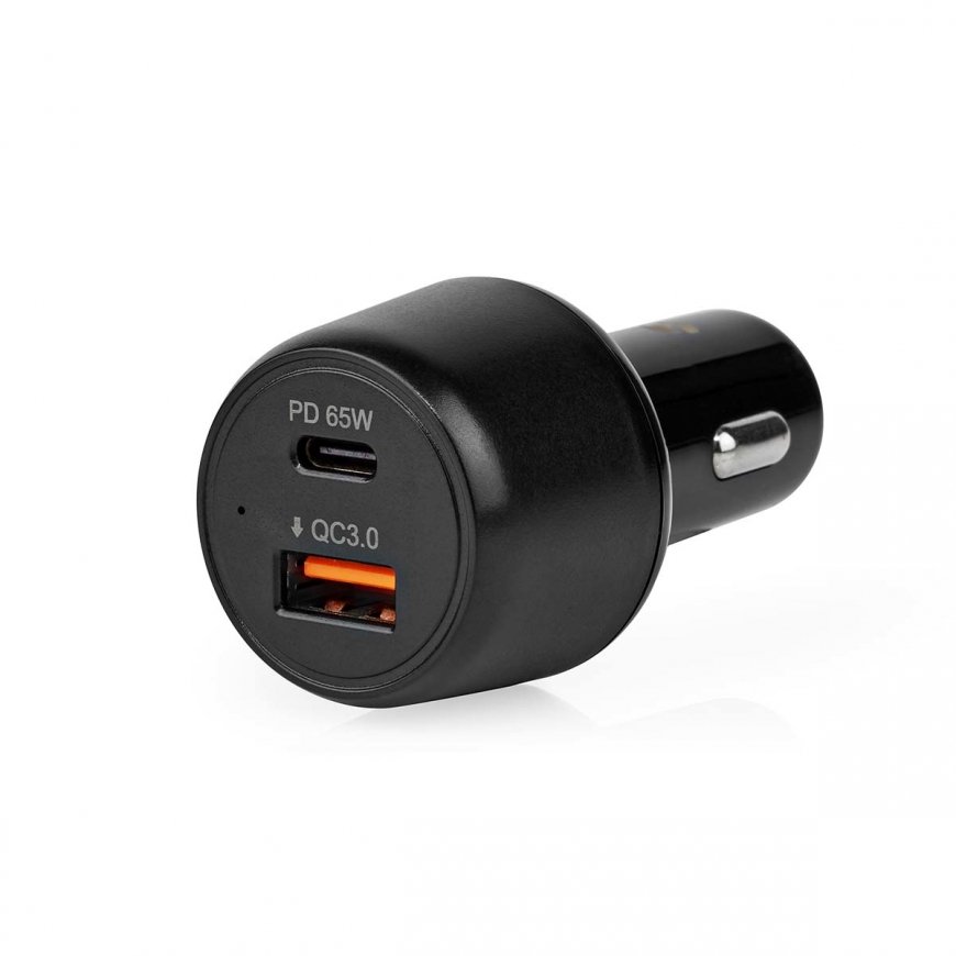 Nedis Car Charger Смартфон Черный Прикуриватель Быстрая зарядка Авто – 3