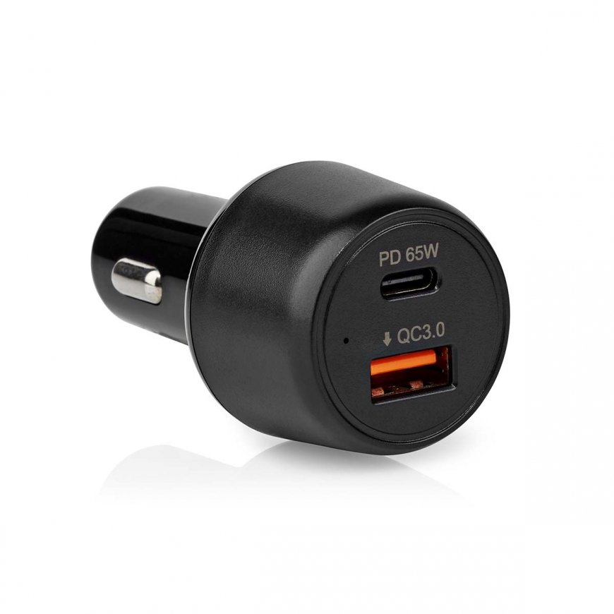 Nedis Car Charger Nutitelefon Must Sigaretisüütaja Kiirlaadimine Automaatne – 4