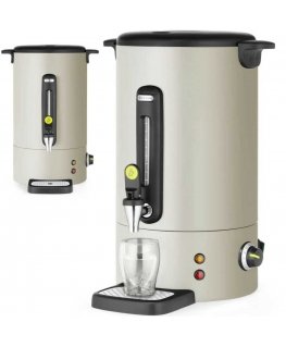 Hendi Hot wine water boiler with tap, drip collection tray, 16 l, 1650 W - light gray