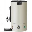 Hendi Hot wine water boiler with tap, drip collection tray, 16 l, 1650 W - light gray Hendi Hot wine water boiler with tap, drip collection tray, 16 l, 1650 W - light gray