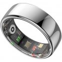 Smart RING PRO silver, heart rate, saturation, sleep, activity monitor, size 10, Powerton