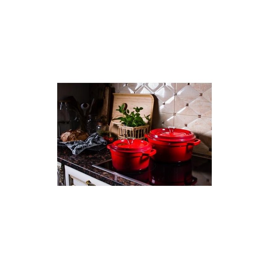 Grandfeu sarkans katls, 4,7l ar vāku – 5