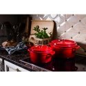 Grandfeu red pot, 4.7L with lid Grandfeu red pot, 4.7L with lid