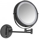 Wenko LUMI wall-mounted LED cosmetic mirror, installation without drilling Wenko LUMI wall-mounted LED cosmetic mirror, installation without drilling