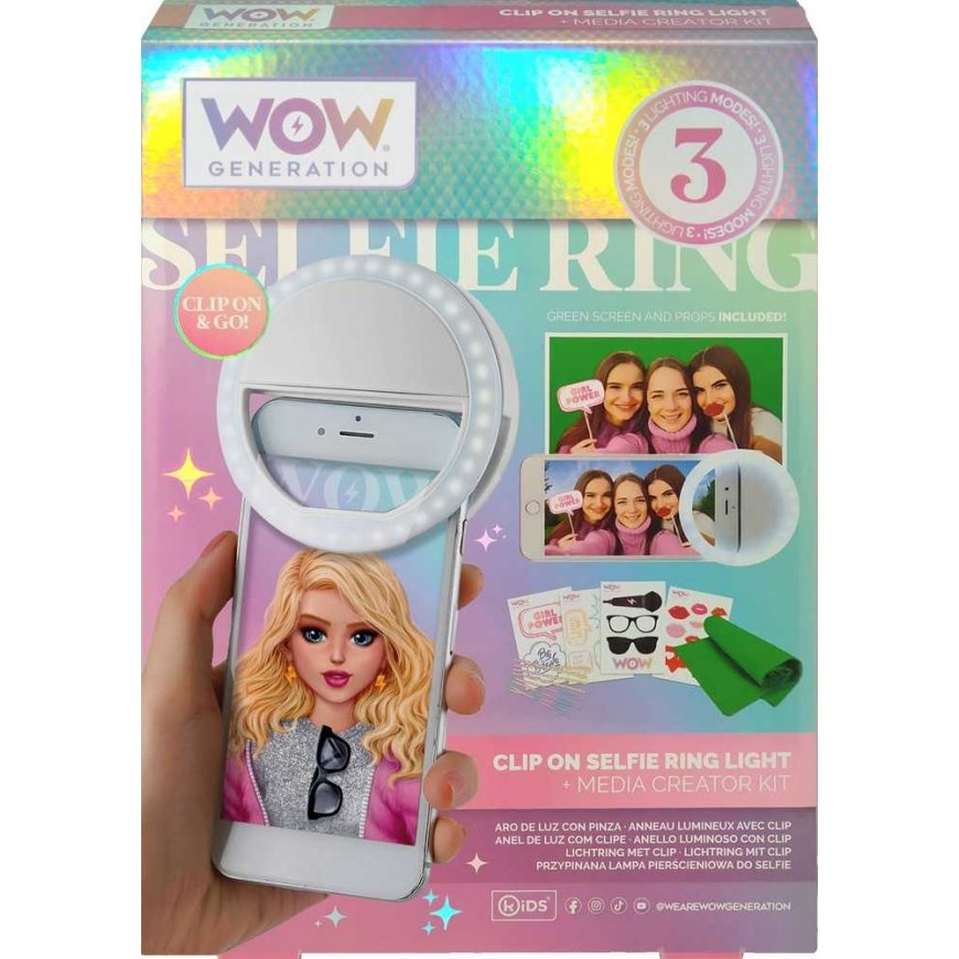 „WOW Generation“ – „Selfie“ -valaisin lisävarusteilla (WOW00024-439) – 4