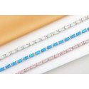 Brilio Silver Shiny silver bracelet with synthetic opals BRC140WP Brilio Silver Shiny silver bracelet with synthetic opals BRC140WP