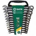 Sata ST08044B Socket Wrench Set 8-19 mm 12 pcs. Sata ST08044B Socket Wrench Set 8-19 mm 12 pcs.