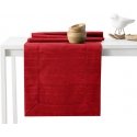 Tablecloth Vesta burgundy pressed modern 115x300+35x300 AmeliaHome Tablecloth Vesta burgundy pressed modern 115x300+35x300 AmeliaHome
