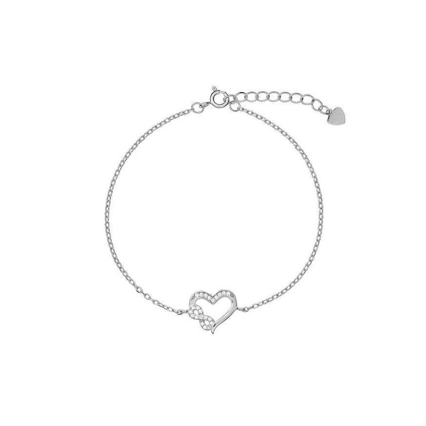 Again Jewelry Delicate silver bracelet Infinity Love AJNR0017