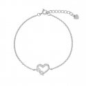 Vėlgi Jewelry Delicate sidabrinis apyrankė Infinity Love AJNR0017