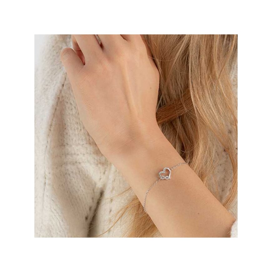 Vėlgi Jewelry Delicate sidabrinis apyrankė Infinity Love AJNR0017 – 2