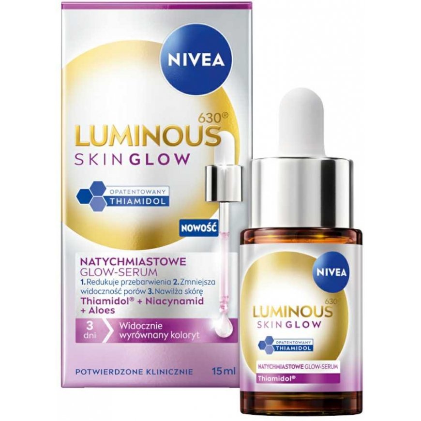 Nivea "Luminous630® Skin Glow" mirgojo