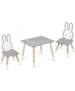 Lauakapp kahe laste tooliga, Ricokids RC-847 Bunny