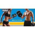 Kettlebell 25 kg, 51 mm reikä, kahvoilla varustettu levy, REBEL ACTIVE Kettlebell 25 kg, 51 mm reikä, kahvoilla varustettu levy, REBEL ACTIVE
