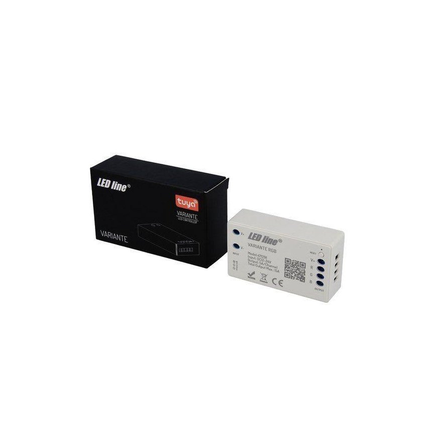 LED valdiklis, 12-24V, 3x5A, RGB, Wi-Fi TUYA VARIANTE +RF, LED LINE – 2