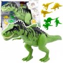 Lean Toys dinosaur set with small figures, moving sounds, Green Lean Toys dinosaur set with small figures, moving sounds, Green