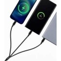 OBAL:ME 3в1 AllConnect Быстрая зарядка USB-A|USB-C, Lightning, Micro