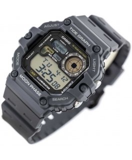 Meeste kell CASIO Digital Moonphase WS-1700H-8AV + KARP