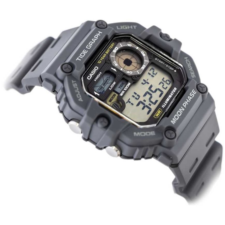 Meeste kell CASIO Digital Moonphase WS-1700H-8AV + KARP – 2