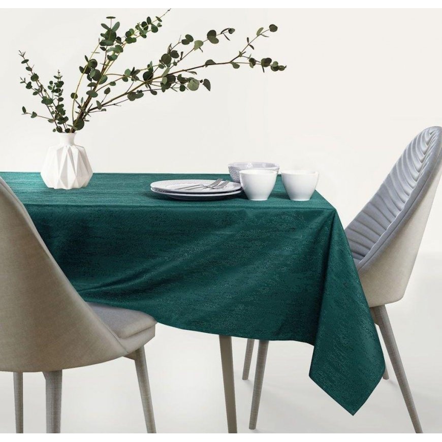 AmeliaHome TCLOTH/AH/VESTA/HMD/BOTTLEGREEN/155X220