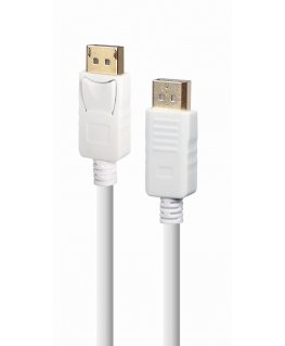 Gembird CC-DP2-6-W DisplayPort-kaabel 1,8 m Valge