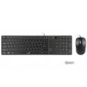Genius SlimStar C126 COPILOT, keyboard set with optical mouse, CZ/SK, wired (USB), black, low profile Genius SlimStar C126 COPILOT, keyboard set with optical mouse, CZ/SK, wired (USB), black, low profile