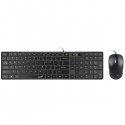 Genius SlimStar C126 COPILOT, keyboard set with optical mouse, CZ/SK, wired (USB), black, low profile Genius SlimStar C126 COPILOT, keyboard set with optical mouse, CZ/SK, wired (USB), black, low profile