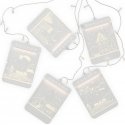 AmeliaHome LEDPL/AH/CHRISTMASCITY/RECT/SET/5PCS