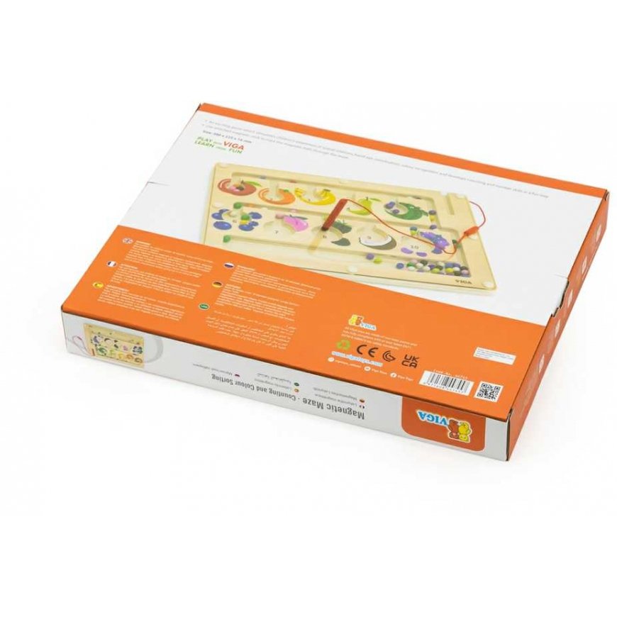 Viga 44745 Magnetic Maze - color counting and sorting – 5
