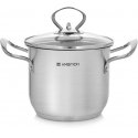 Korkea ruostumattomasta teräksestä valmistettu kattila kannella, pieni, 14 cm, AMBITION Korkea ruostumattomasta teräksestä valmistettu kattila kannella, pieni, 14 cm, AMBITION