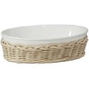 WHITE PORCELAIN MIDOLLINO Oval baking dish 18 cm WHITE PORCELAIN MIDOLLINO Oval baking dish 18 cm