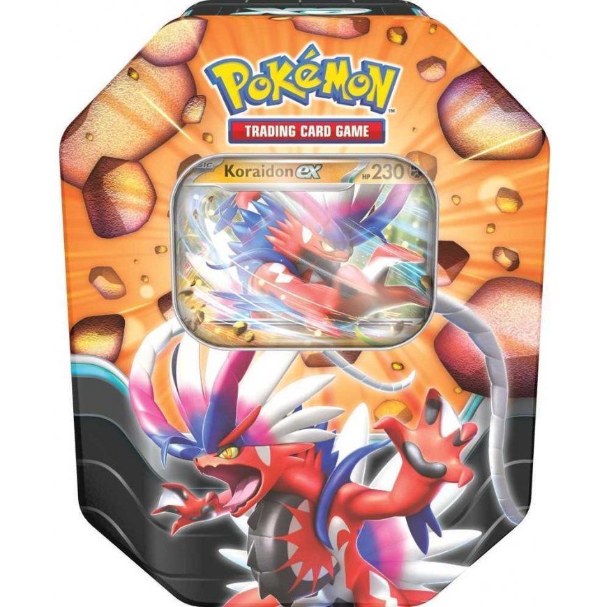 Покемон Pokemon TCG - Легенды с разрезом Ex Tin - Корайдон ex – 2