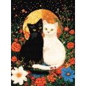 Beldizart Diamond painting with frame Cats 30x40 cm VA837 Beldizart Diamond painting with frame Cats 30x40 cm VA837