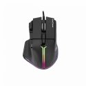 White Shark MARROK Black hiiri Office Oikeakätinen USB A-tyyppi Optinen 12000 DPI
