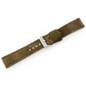 Pacific Leather -ranneke W48 - PREMIUM - oliivinvihreä - 20mm Pacific Leather -ranneke W48 - PREMIUM - oliivinvihreä - 20mm