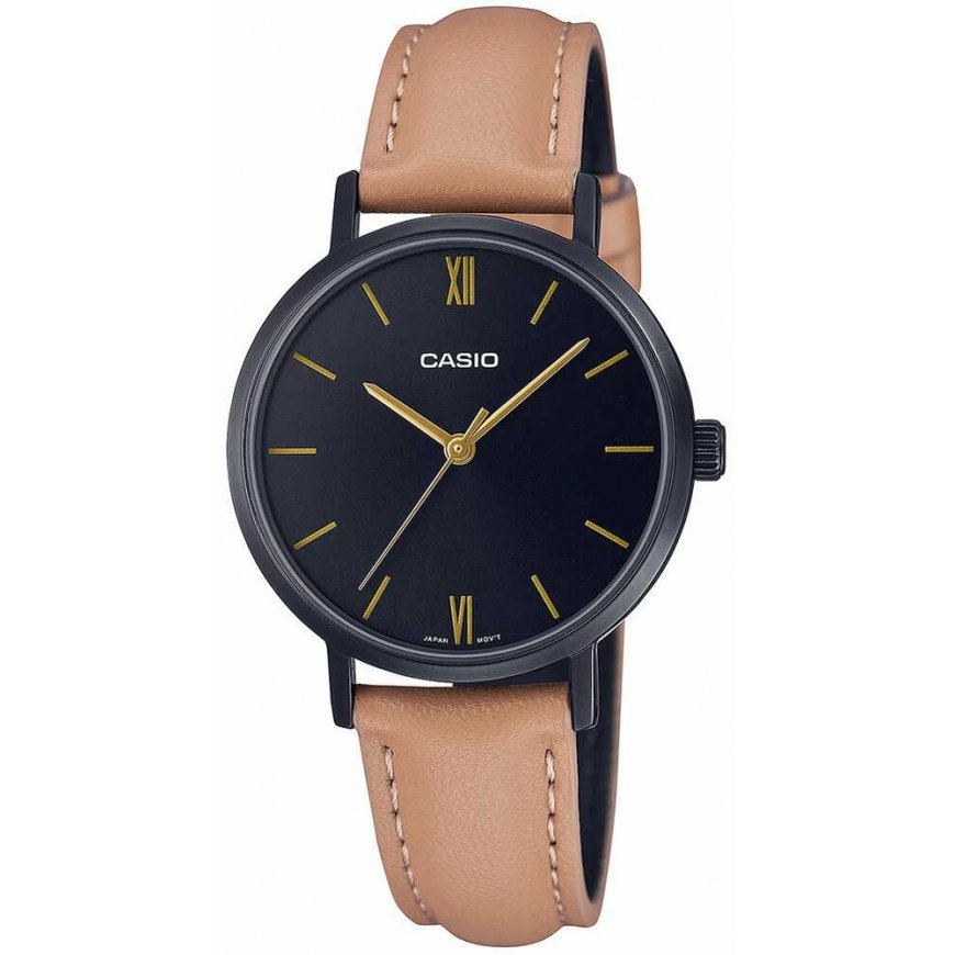 CASIO MOTOR WATCH LTP-VT02BL-1A CLASSIC + BOX