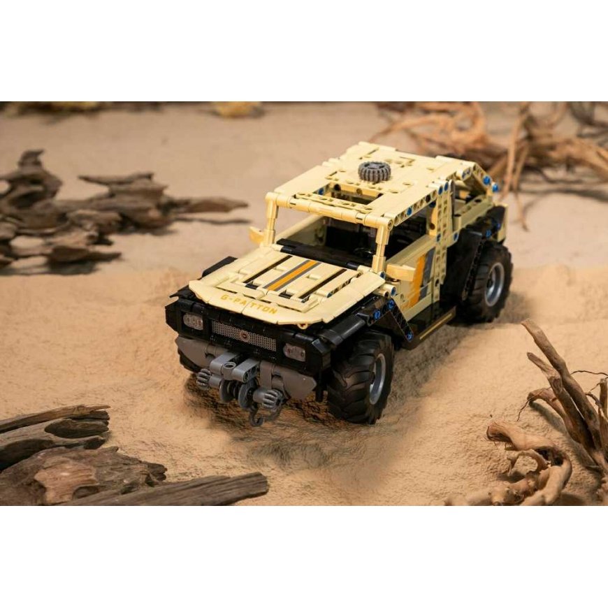 Pantasy construction blocks G-Patton XT vehicle 1:18 car 26.4 cm 694 pcs. – 5