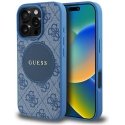 Guess 4G Circle Classic Logo MagSafe kate iPhone 16 Pro - sinine Guess 4G Circle Classic Logo MagSafe kate iPhone 16 Pro - sinine