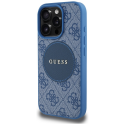 Guess 4G Circle Classic Logo MagSafe kate iPhone 16 Pro - sinine Guess 4G Circle Classic Logo MagSafe kate iPhone 16 Pro - sinine