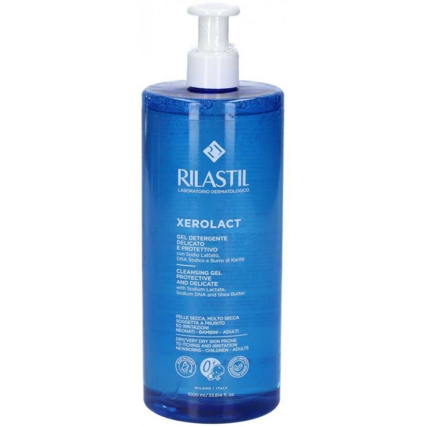 Rilastil XEROLACT gentle and protective cleansing gel 1000 ml