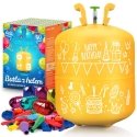Globaali tulo 0,42m3 heliosylinteri, jossa on balonki ja nauha