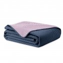 Reversible bedspread AmeliaHome SOFTA 220 x 240 cm, color: dark blue/purple Reversible bedspread AmeliaHome SOFTA 220 x 240 cm, color: dark blue/purple