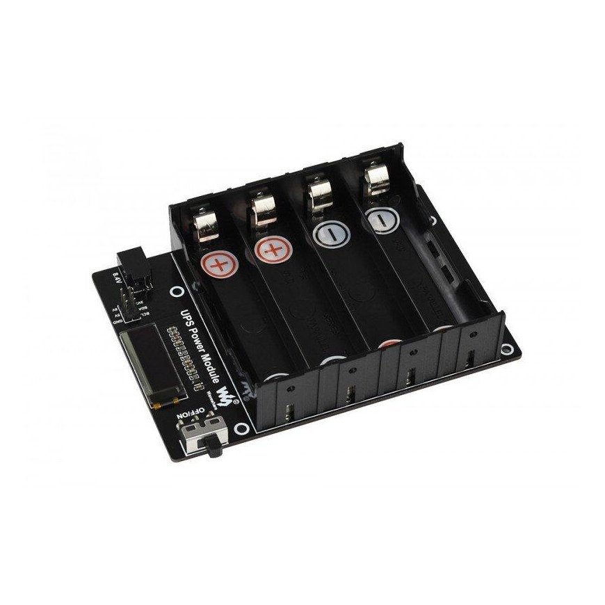 Uninterruptible Power Supply UPS, Jetson Nano power module, 5V, Waveshare 18307