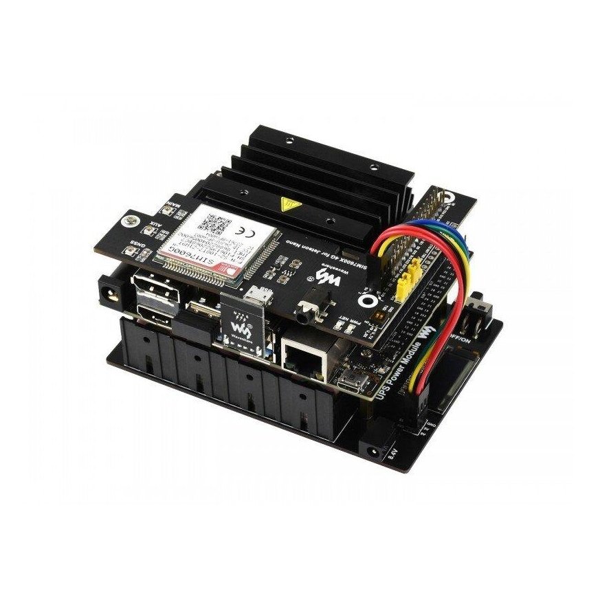 Keskeytymätön virtalähde UPS, Jetson Nano virtamoduuli, 5V, Waveshare 18307 – 3