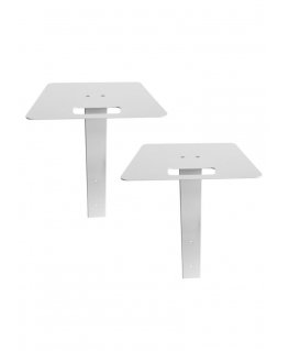 DNA DJ BOOTH TOWERS WH add-on for table corner