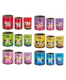 DOLINA NOTECI Premium rich in veal with green peas – wet dog food – 800g