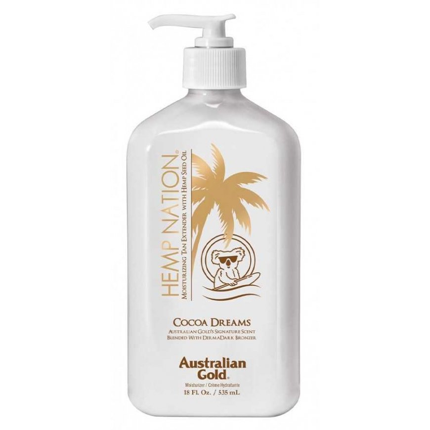 Australian Gold Hemp Nation Cocoa Dreams igapäevane kehakreem, 535ml – 2